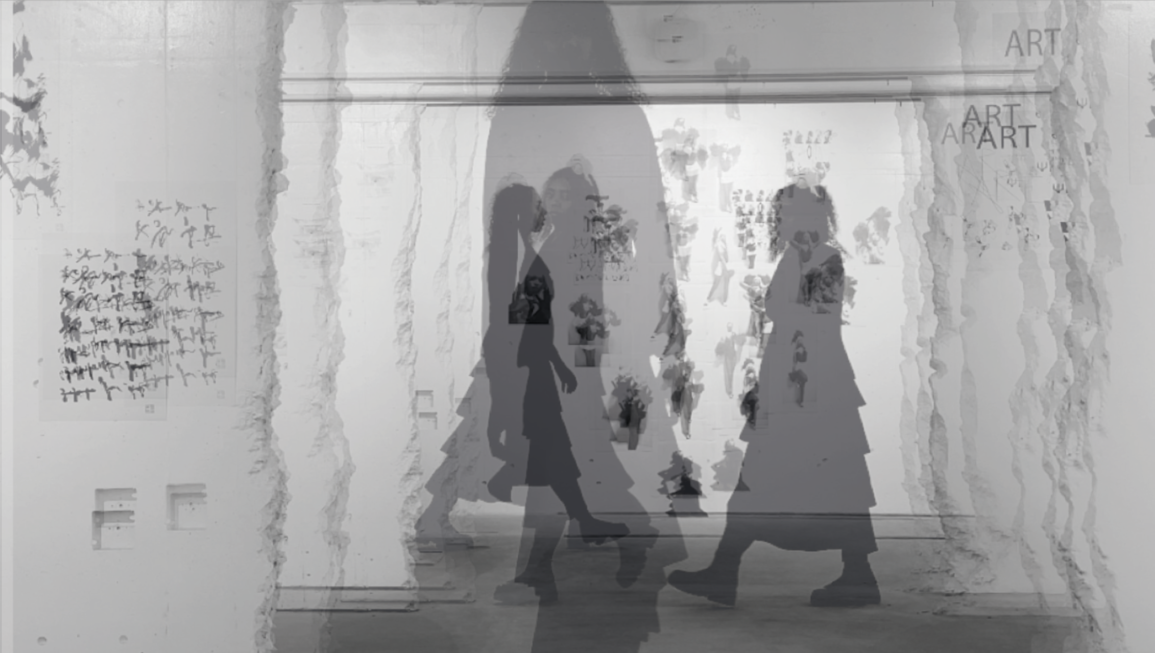 Studio Kan performance multi-exposure image