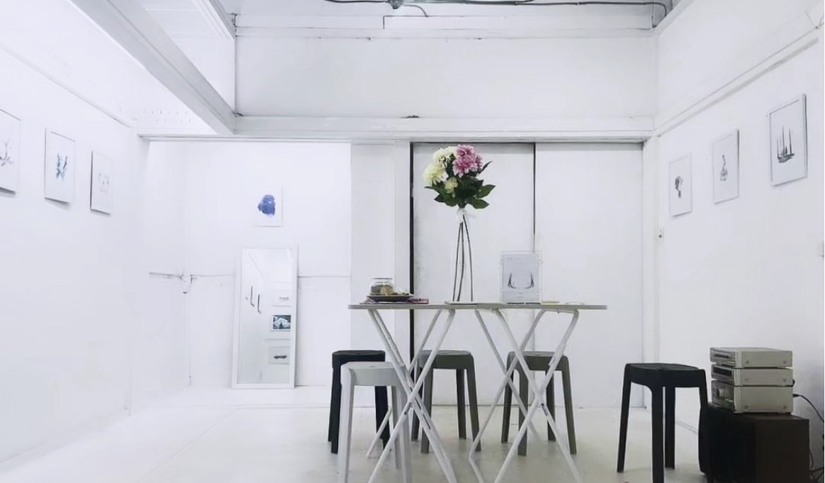 REFLECT|ON exhibition installation at PUNIO Gallery in Tokyo
