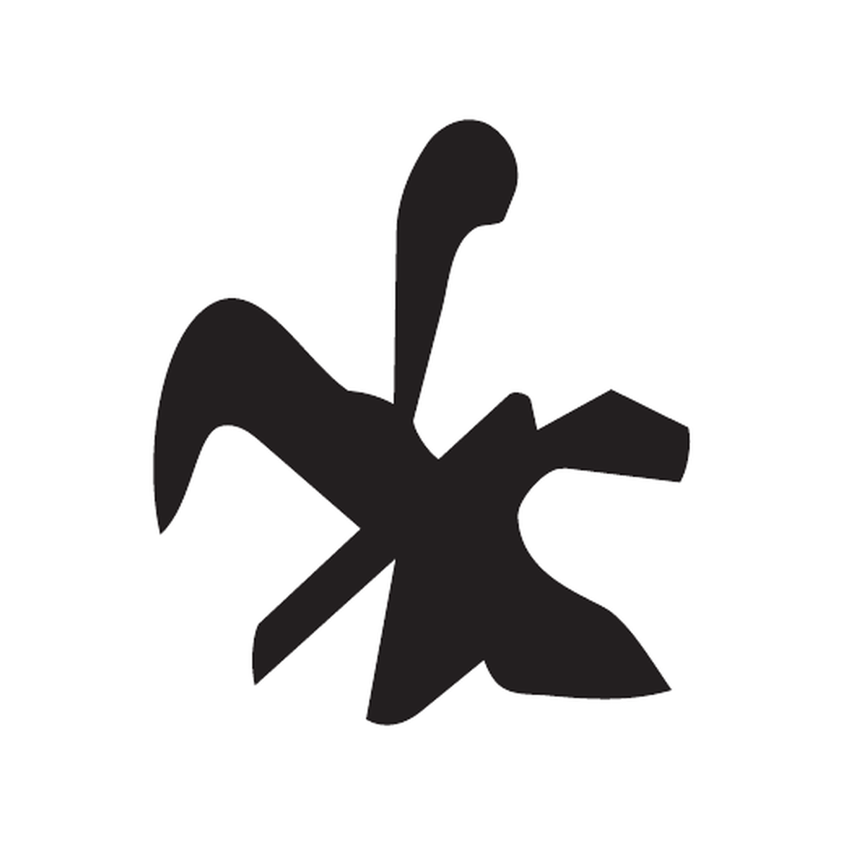 We Create Monsters asemic sign 09