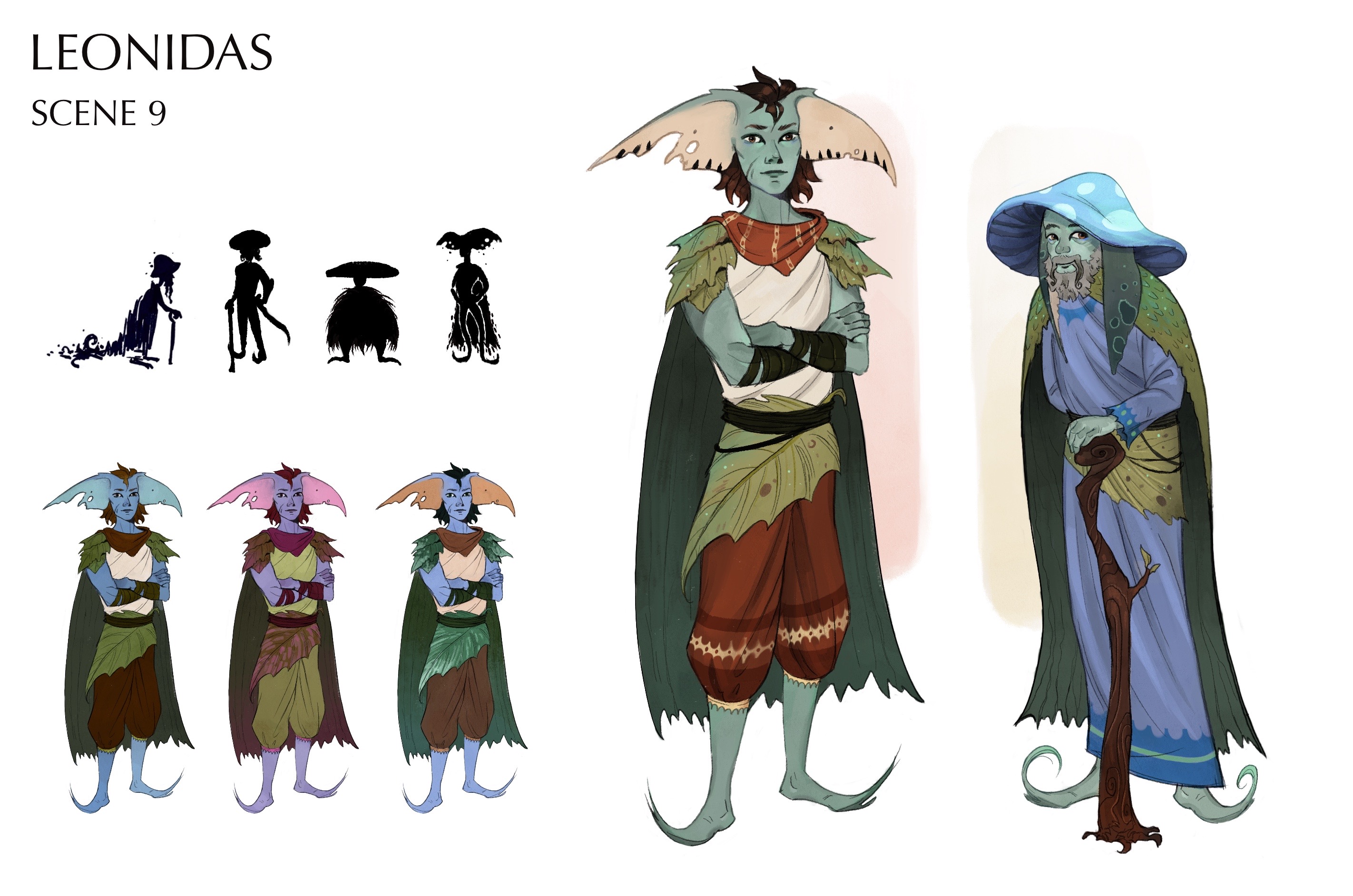 Stavie Leonidas and Gramps concept