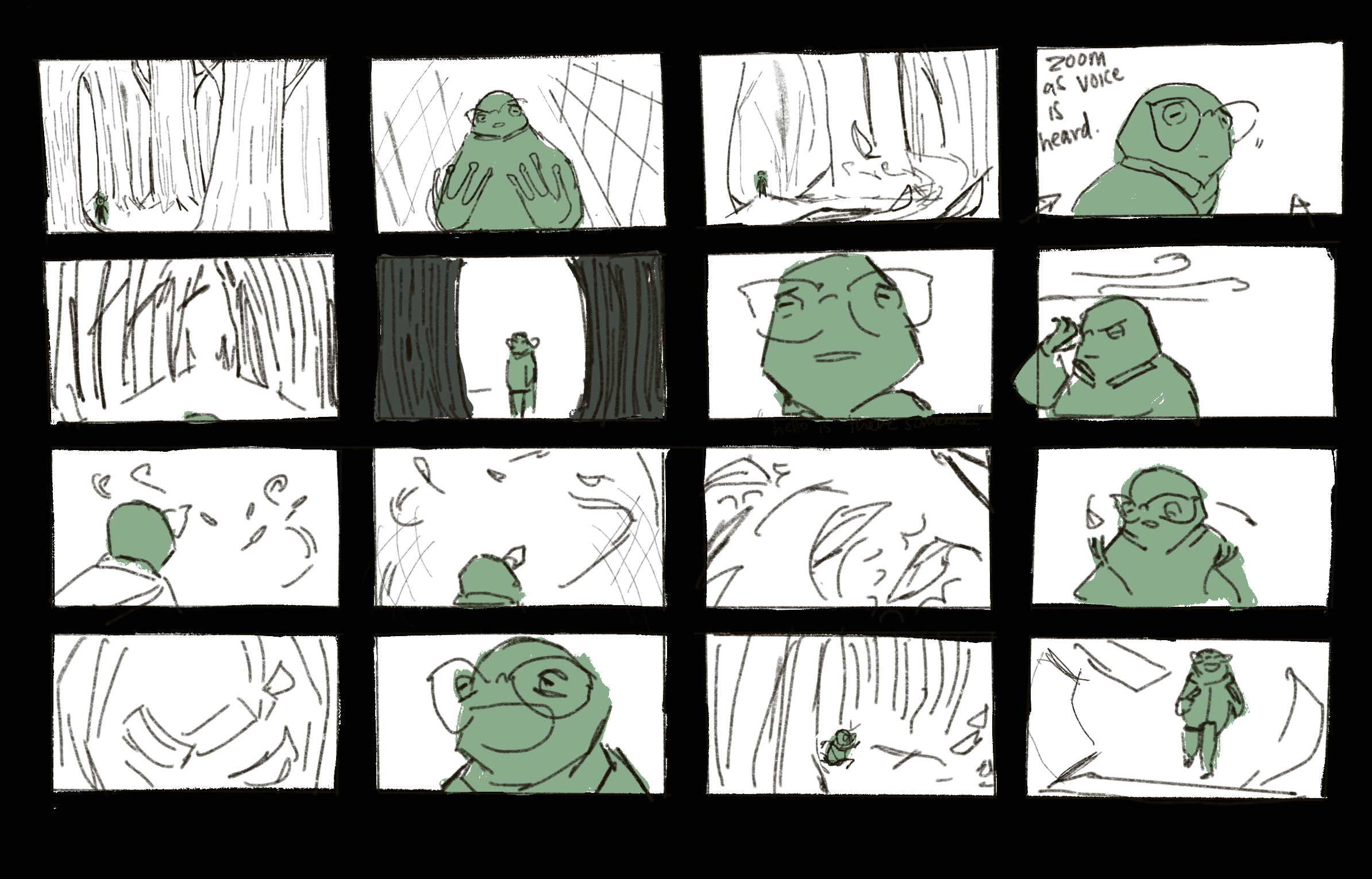 Storyboard film board by Sonu Thompson